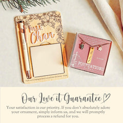 Notepad and Necklace Gift Set love it Guarantee