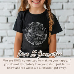 Personalized CC Cycle 2 Memory Master Youth Shirt Gift for Memory Master Student Tee CC End of Year Gift Cycle 2 Memory Work T-Shirt Facts