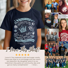 Personalized CC Cycle 2 Memory Master Youth Shirt Gift for CC Student T-shirt CC End of Year Gift Foundations Tee Crown Memory Master Gift