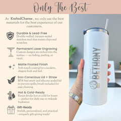 Personalized CC Tumbler Free Bookmark Custom Tumbler Gift for Classical Conversation Tutor Appreciation Cup CC Director Gift Tumbler Coffee