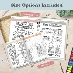 CC Cycle 3 Coloring Book Essentials Bundle Gift for CC Student Back to School Gift Cycle 3 Homeschool Memory Worksheet History Printable PDF