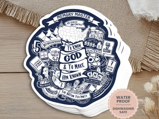 CC Cycle 3  Memory Master Vinyl Sticker - Banner