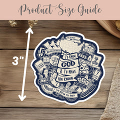 CC Cycle 3 Vinyl Sticker Gift for CC Student Classical Conversations Year End Gift Cycle 3 Homeschool Decal Sticker CC Tutor Gift Banner