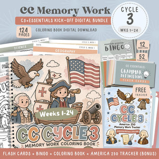 CC Cycle 3 Coloring Book Essentials - Digital Bundle