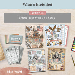 CC Cycle 3 Coloring Book Essentials Bundle Gift for CC Student Back to School Gift Cycle 3 Homeschool Memory Worksheet History Printable PDF