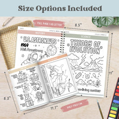 CC Cycle 3 Coloring Book Gift for Classical Conversations Student First Day GIft Cycle 3 Memory Work CC Class Worksheet Activity Printable