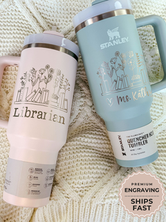 Custom Math Teacher Tumbler
