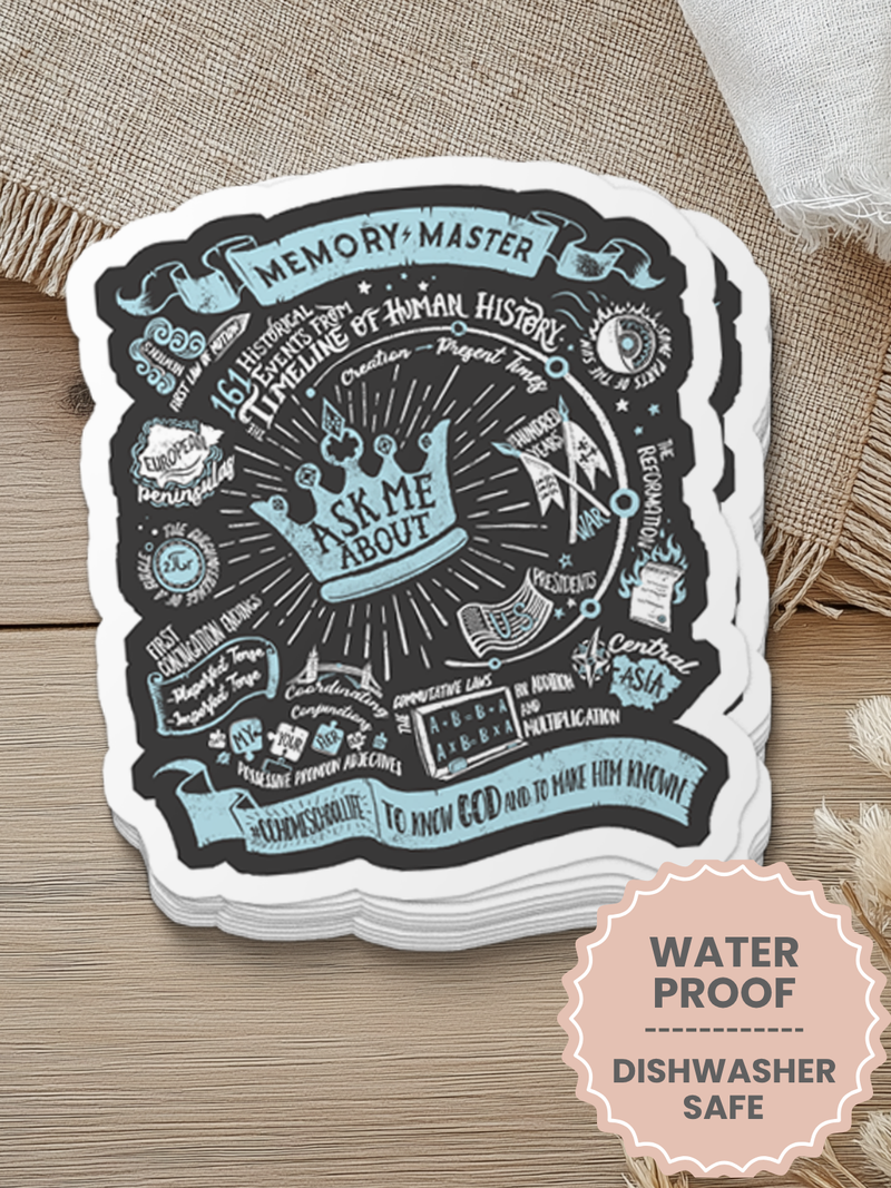 Cycle 2 Memory Master Vinyl Sticker