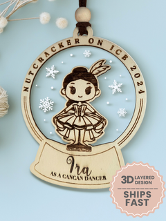 Personalized Nutcracker Character Keepsake Ornament