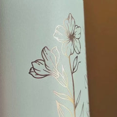 Custom Birth Flower Tumbler
