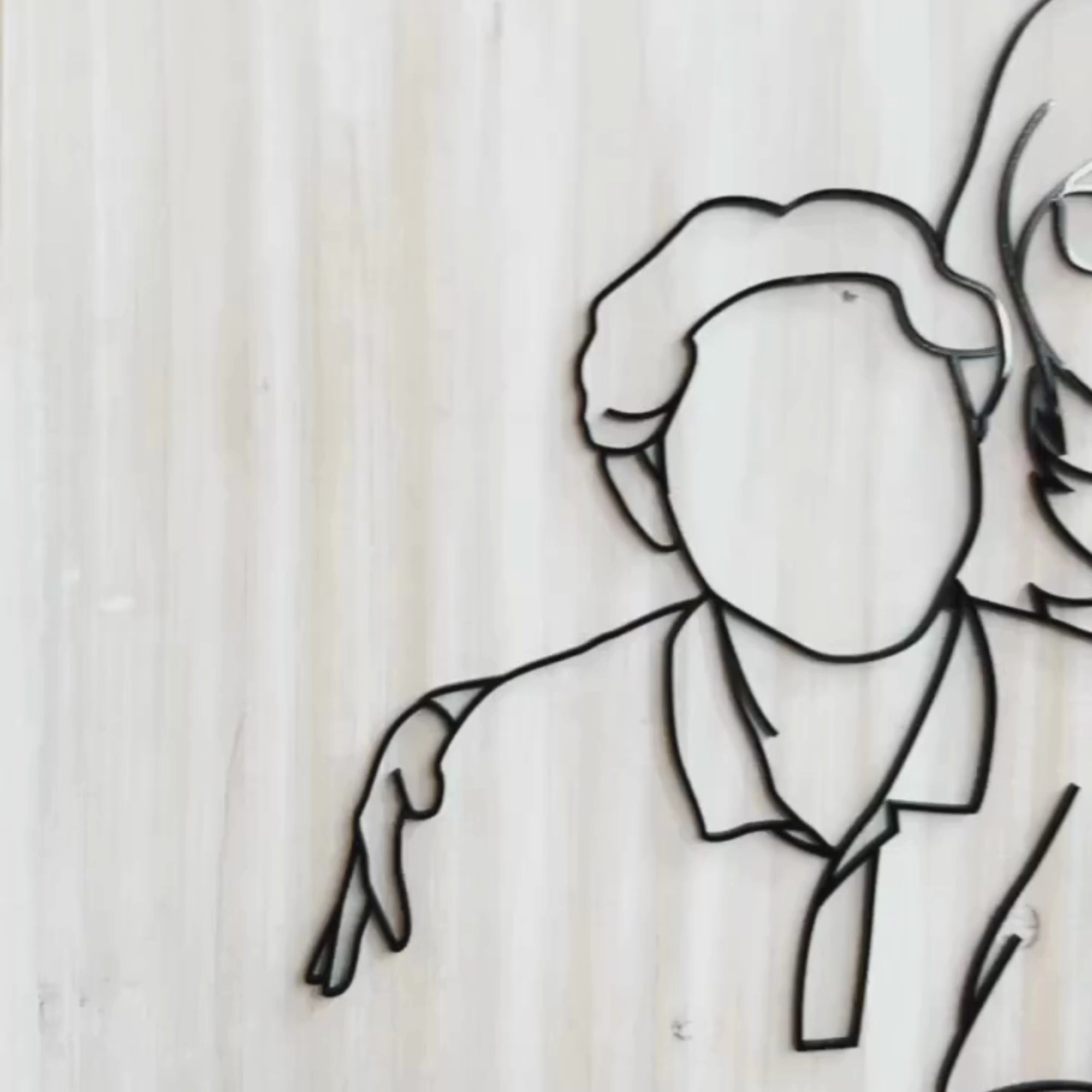 Personalized Mama Portrait Wall Sign