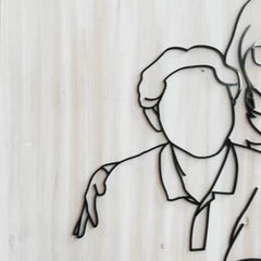 Personalized Mama Portrait Wall Sign