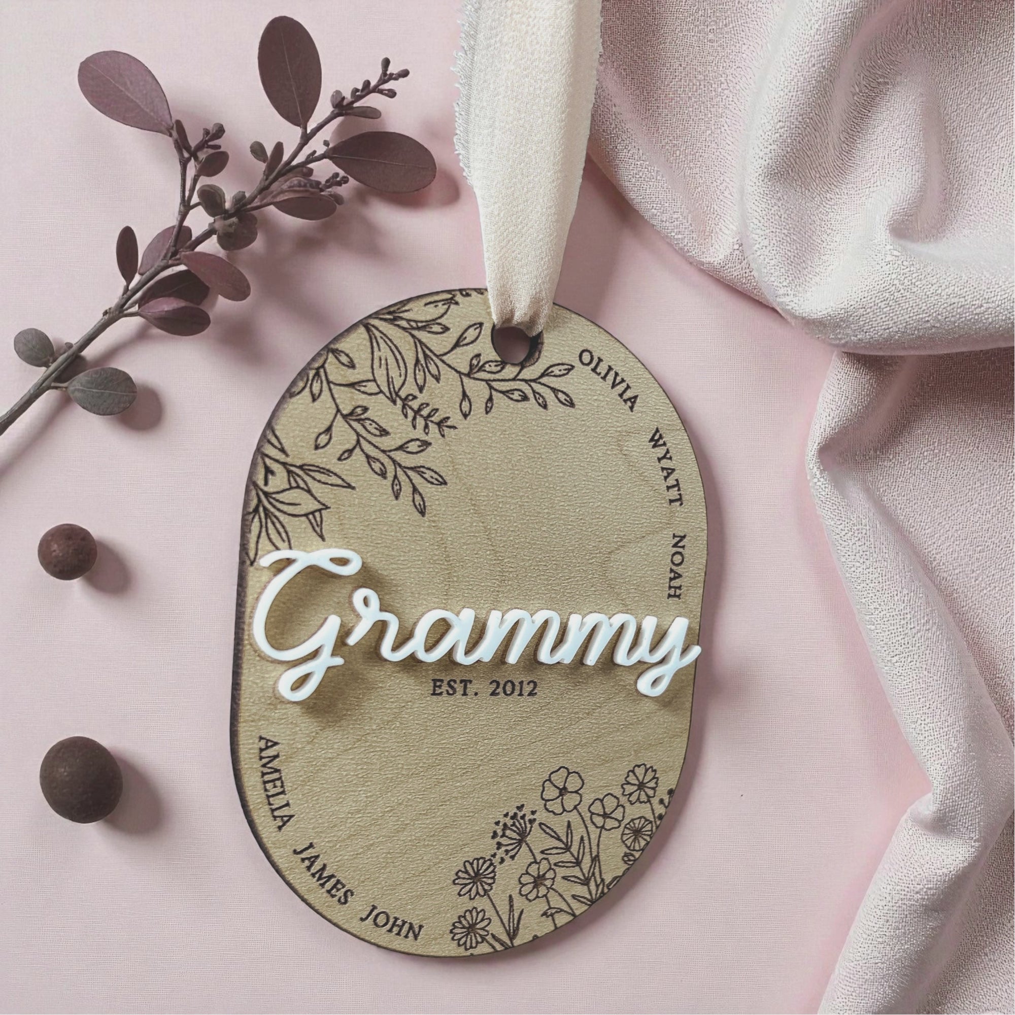 Personalized Grammy Ornament