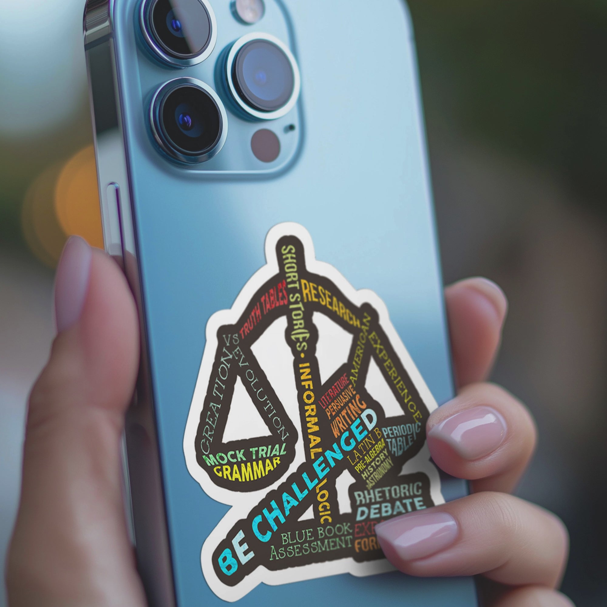 CC Challenge B Vinyl Sticker