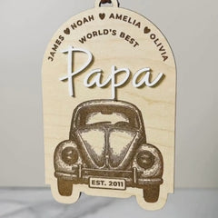 Personalized Papa Ornament