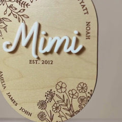Personalized Mimi Ornament