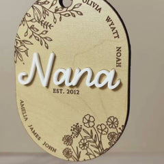 Custom Nana Ornament