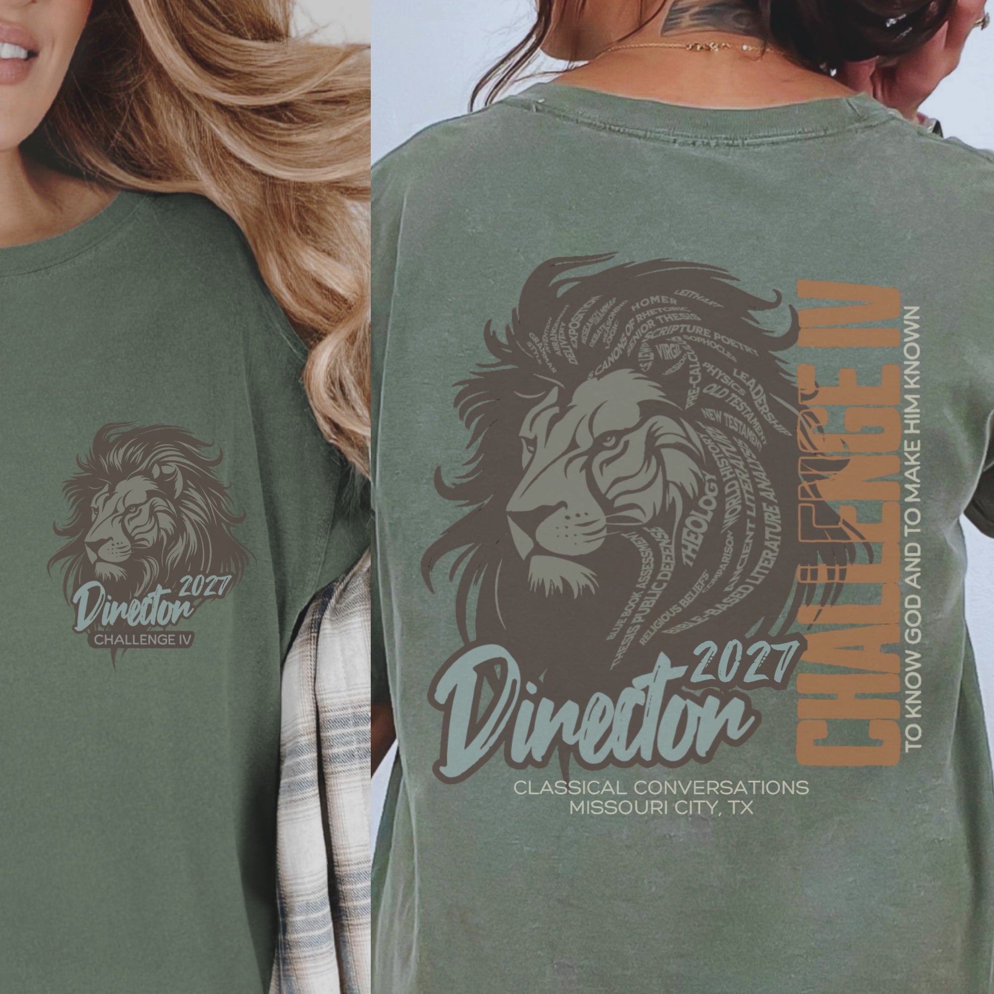 Personalized CC Challenge IV Director Shirt