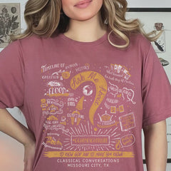 Personalized Cycle 2 CC Shirt Classical Conversations Homeschool Mom Shirt Gift for CC Student Cycle 2 T-shirt CC First Day Gift Question