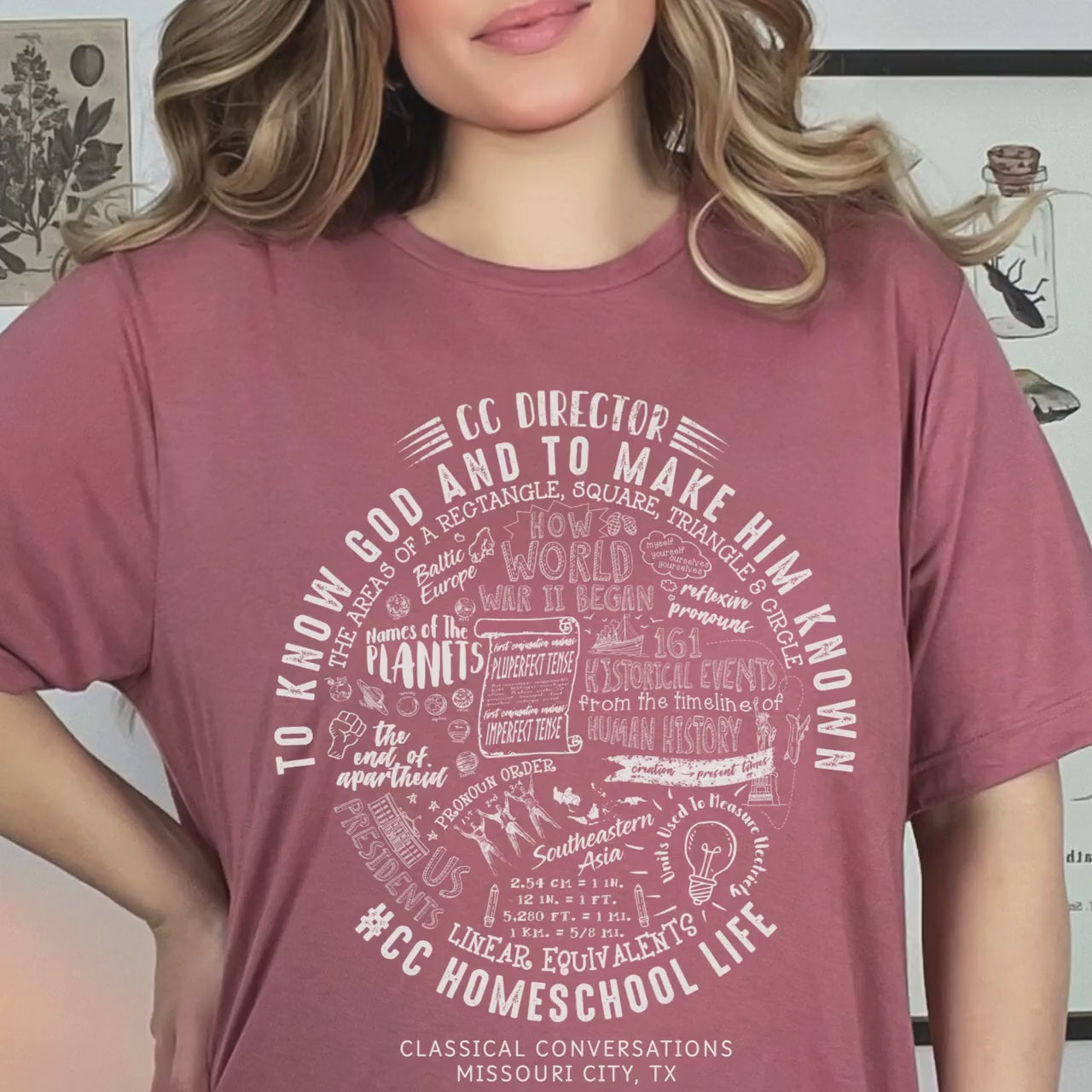 Personalized Cycle 2 Facts CC Director Shirt Classical Conversations Gift for CC Director T-Shirt Cycle 2 Foundations Tee CC First Day Gift