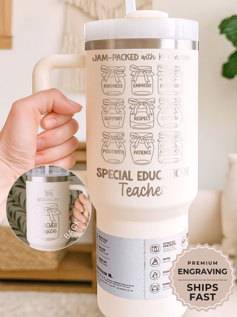 Custom Special Education Teacher Tumbler