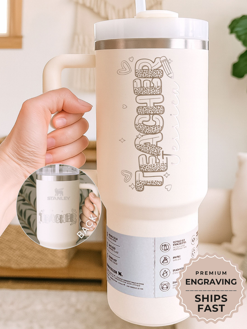 Personalized Teacher Tumbler